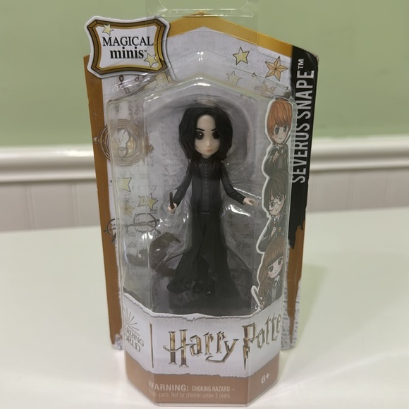 NWT Harry Potter Magical Minis Wizarding World Severus Snape Figure Doll - Picture 2 of 5
